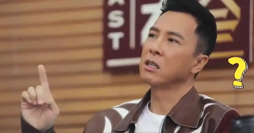 甄子丹说普通话也太难了缚鸡之力说成腹肌表情真到位秀大了