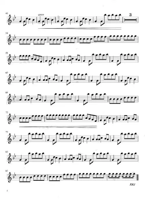 astronomia_黑人抬棺2小提琴谱子乐谱