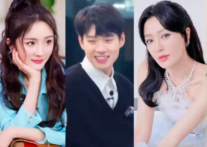 不愧是尖叫之夜魏大勋和两任绯闻女友同台白敬亭宋轶合体营业