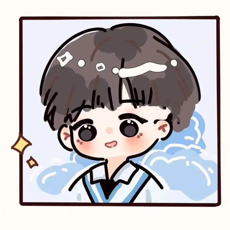 手绘|宋亚轩头像 这张画出来好清新!