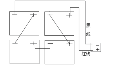 8个电池48v电动车电池线路图
