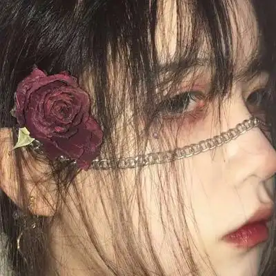 微丧系真人女头_丧系_头像控