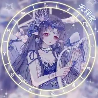 十二星座动漫女少头像图片大全集