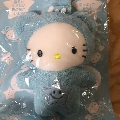 ガラガラドール☆dear daniel☆ディアダニエル☆水色☆ベビー用品