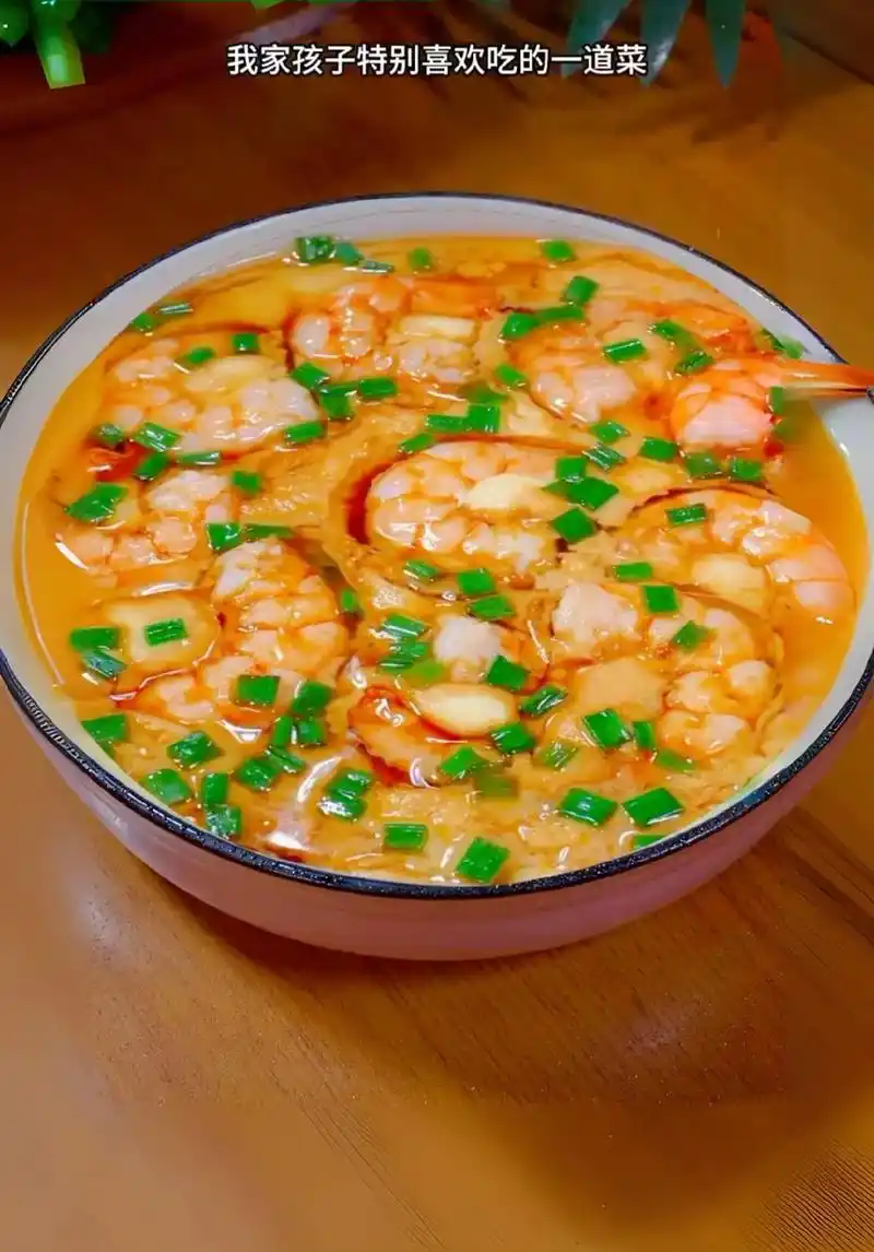 超嫩滑的鸡蛋虾仁羹!高蛋白低热量减脂餐!||这个做法做出来的 - 抖音