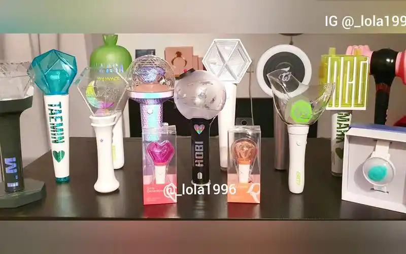 【kpop】11家韩圈应援灯开箱 来看看哪家应援棒最绚丽