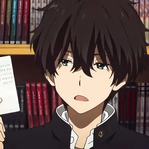 冰菓超话折木奉太郎超话#折木奉太郎##冰菓#    折木奉太郎头像