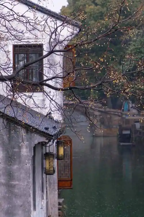 暮烟纷扬,笼起春意,寻到了江南昆山周庄_春雨_水乡_烟雨