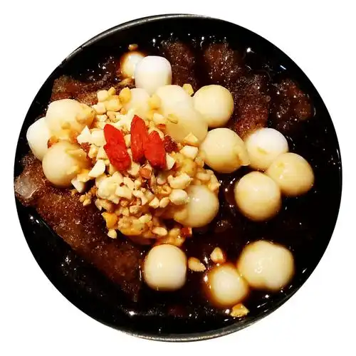 后来我又点了一份冰粉,但还是觉得冰汤圆更胜一筹!