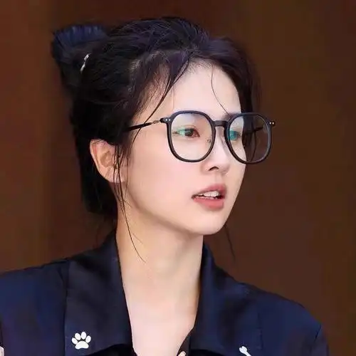 菱形脸必备白鹿同款防蓝光眼镜