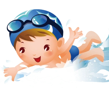 游泳男孩