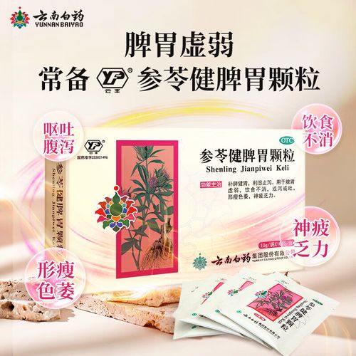 参苓健脾胃颗粒(云丰)(参苓健脾胃颗粒)_说明书_作用_效果_价格_百度