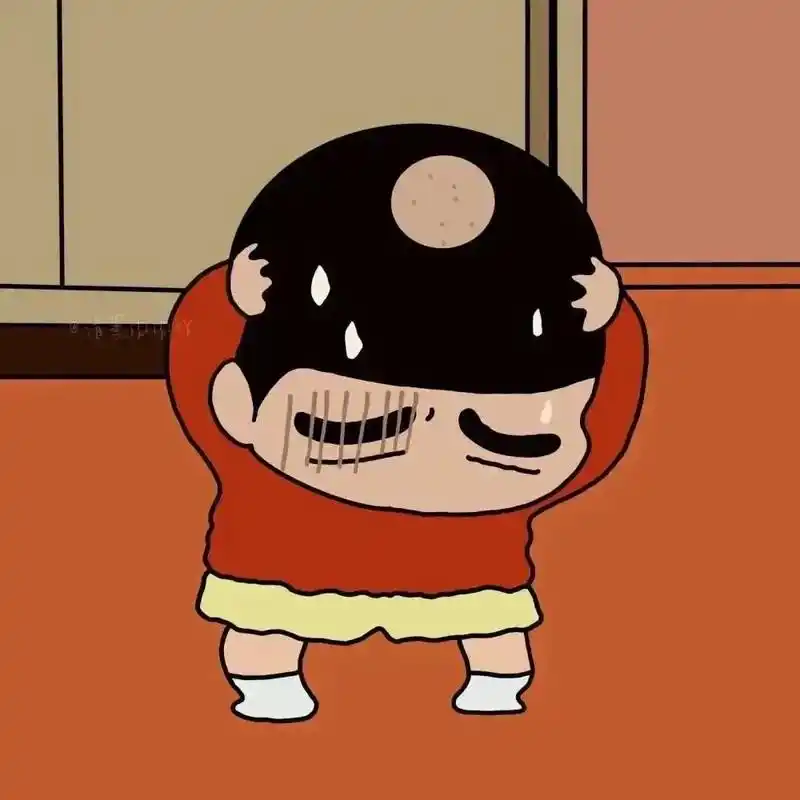 蜡笔小新 #逗你一笑99烦恼忘掉  小新搞笑表情包#专治不 - 抖音