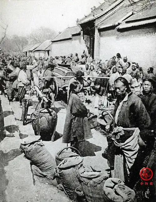 老照片:清末北方社会面貌,看上去很破败