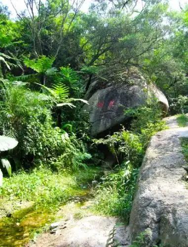 厦门园林植物园万石涵翠天界晓钟太平石笑中岩玉笏万笏朝天