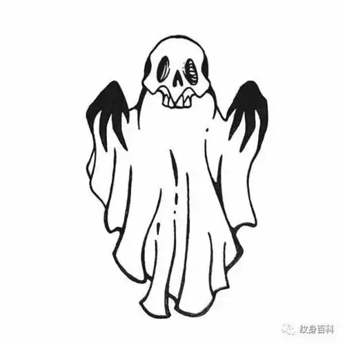 骷髅纹身是生命的永恒