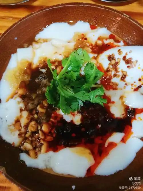 这里的"豆花"很有名哦