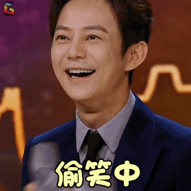 幻乐之城何炅偷笑中开心soogifsoogif出品gif动图_动态图_表情包下载