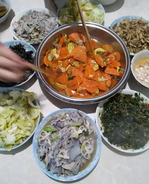 疫情期间在老家吃的家常菜