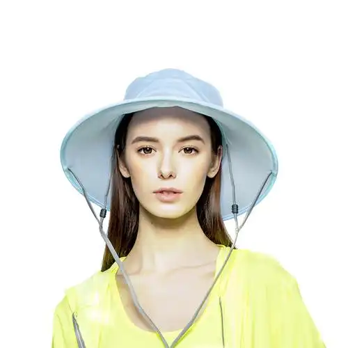 遮阳圆筒帽 防晒帽 渔夫帽 美肤防紫外线