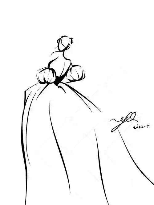 procreate  #自学画画  #服装设计  #随手画