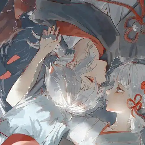 双人动漫情侣头像