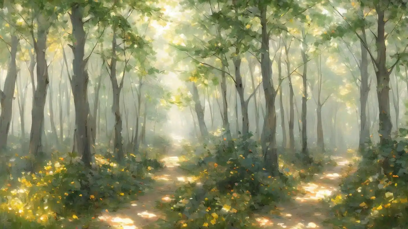 98慵懒ins风治愈系森林壁纸来啦98 亲们,今天给大家分享一组慵懒