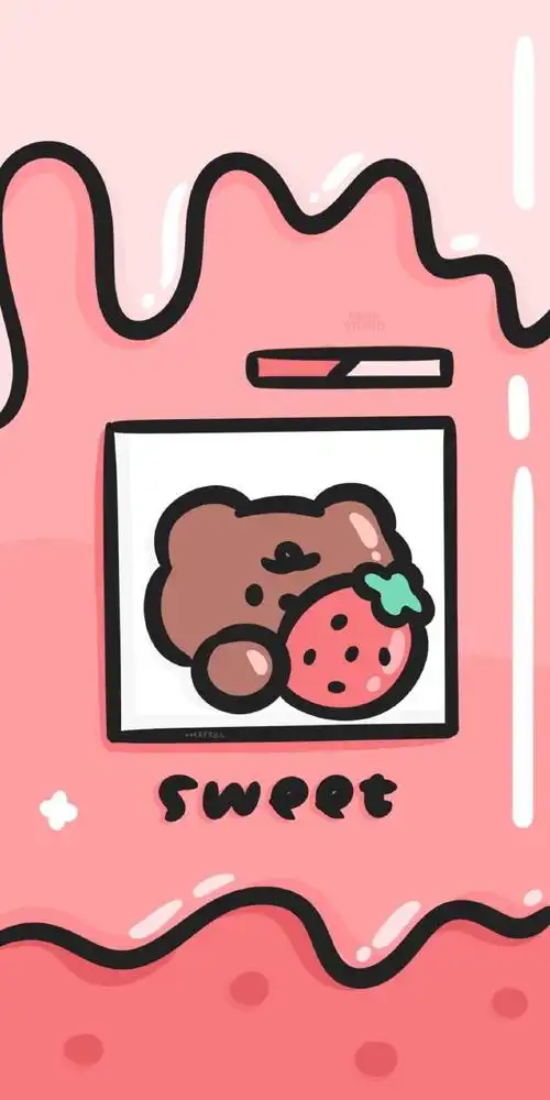 小熊小兔奶茶冰淇淋壁纸～cr.菠萝果酱儿_高清图集_新浪网