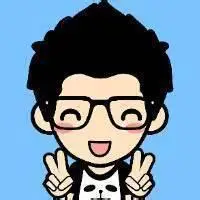 微信剪刀手卖萌可爱男生脸萌头像