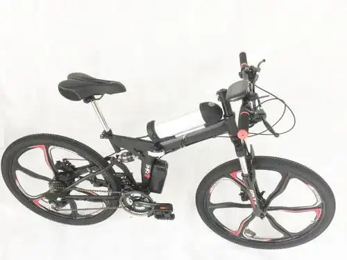 迪斯远26寸电动自行车折叠电动车山地车锂电池电动车电瓶车助力车