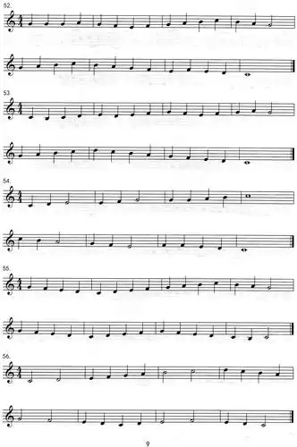 视唱基础练习～学前视唱练习曲