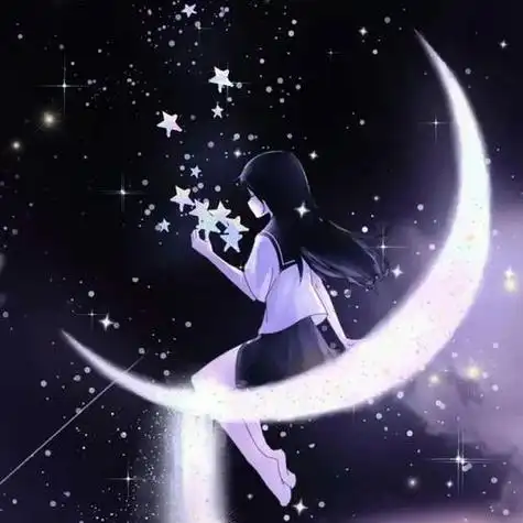 星空蓝情侣头像星空情侣头像大全