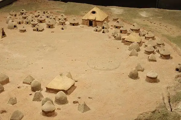 西安市临潼区的姜寨聚落遗址