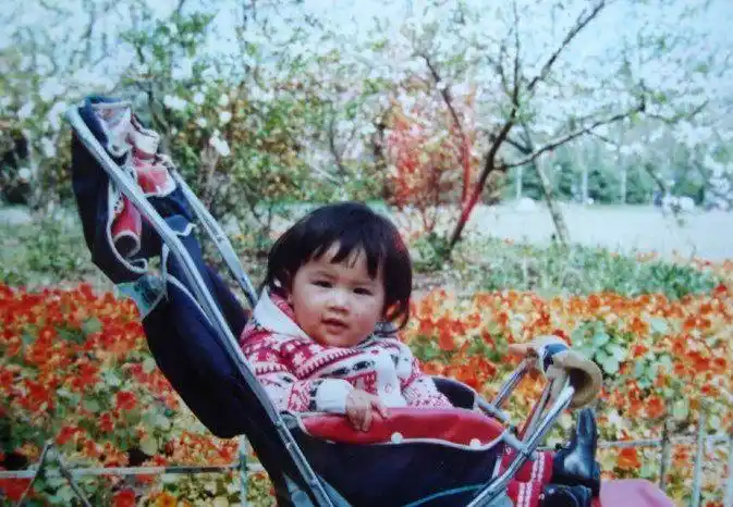 黄圣依母亲也拿出来了黄圣依小时候的照片来欣赏与回味.