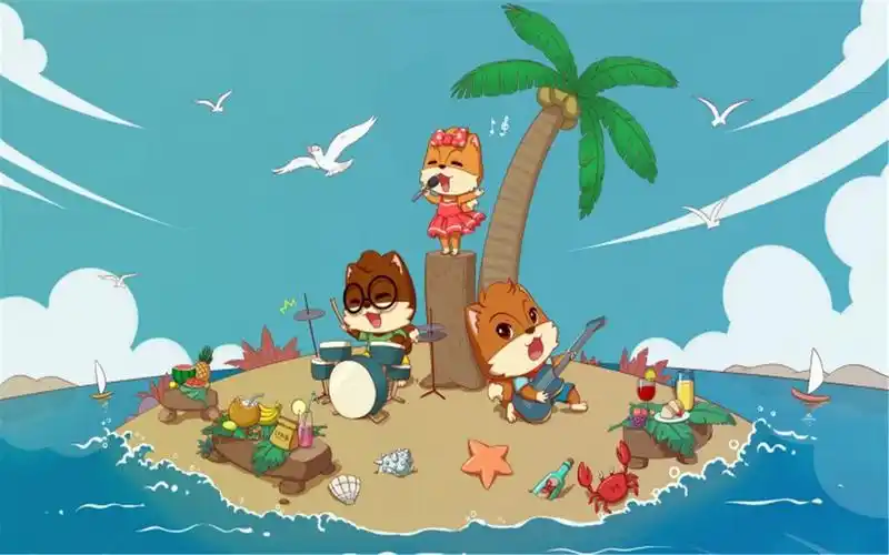 卡通动漫三只松鼠可爱精选电脑桌面壁纸图片大全下载