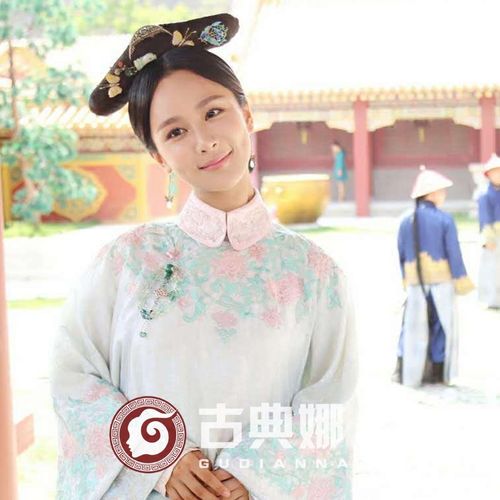 电视剧龙珠传奇之无间道杨紫清朝旗装李易欢古装新款格格服装