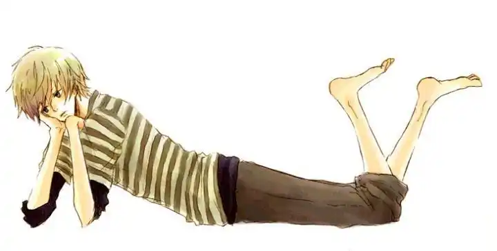 谁有动漫帅哥光脚的图片?