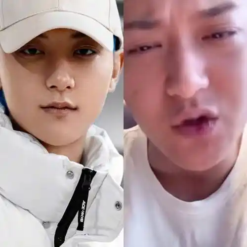 黄子韬素颜直播否认和徐艺洋的恋情真实颜值劝退网友