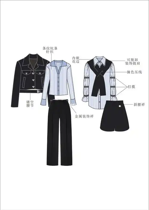 服装款式图