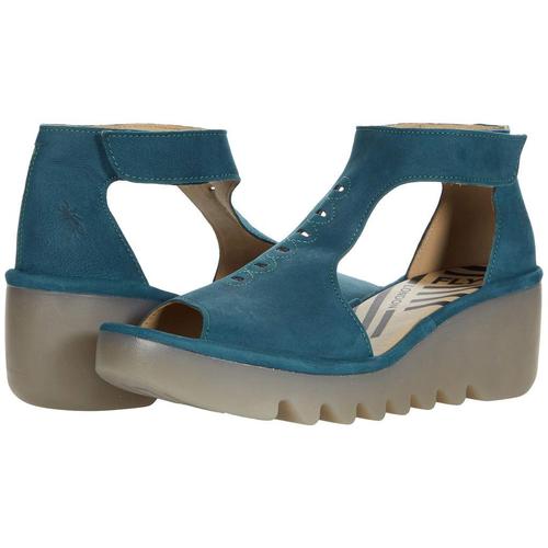 fly london女款蓝绿色高跟鞋|bezo