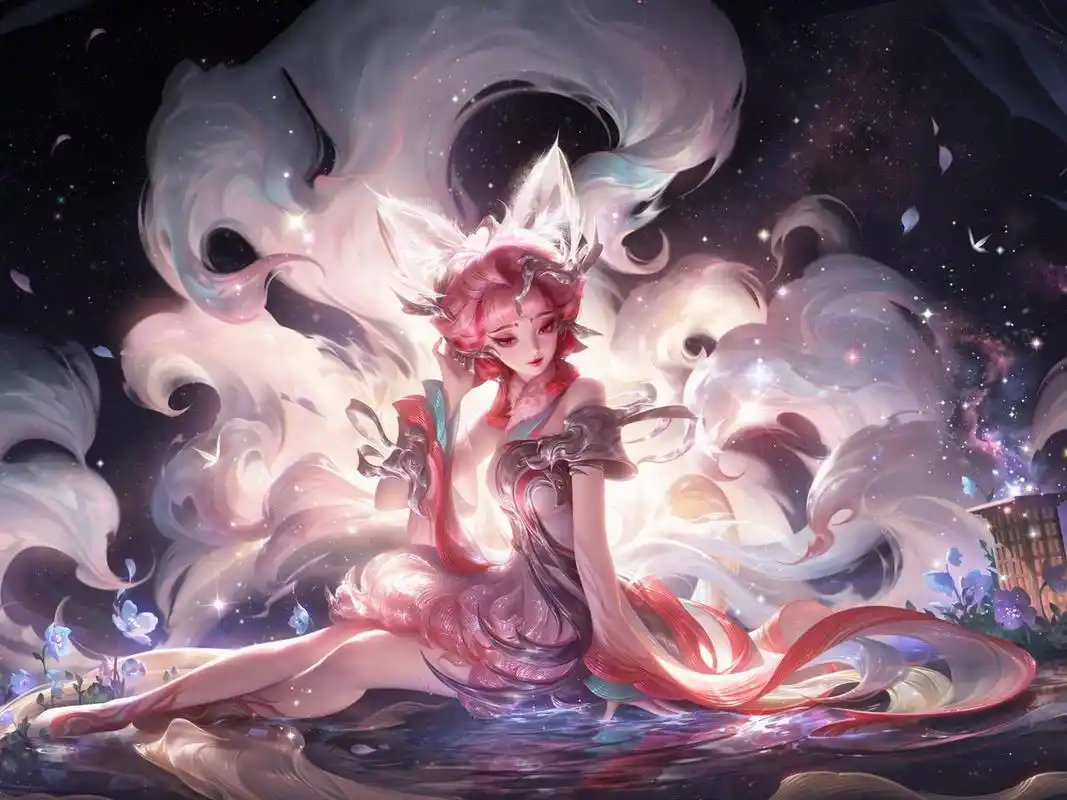 九尾—妲己 这张高清竖屏的和全屏的妲己,这张高清竖屏的和全屏的妲己