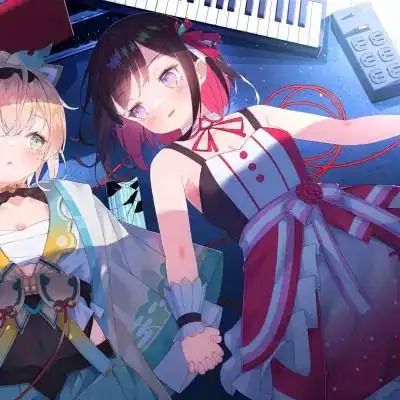 惊艳的动漫闺蜜头像