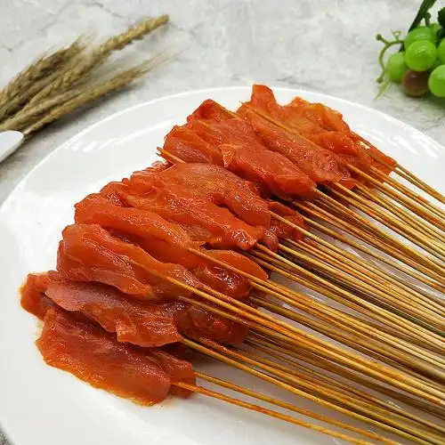 里脊肉迷你鸡肉串手把串油炸小吃半成品小串串香100串油炸铁板皆可