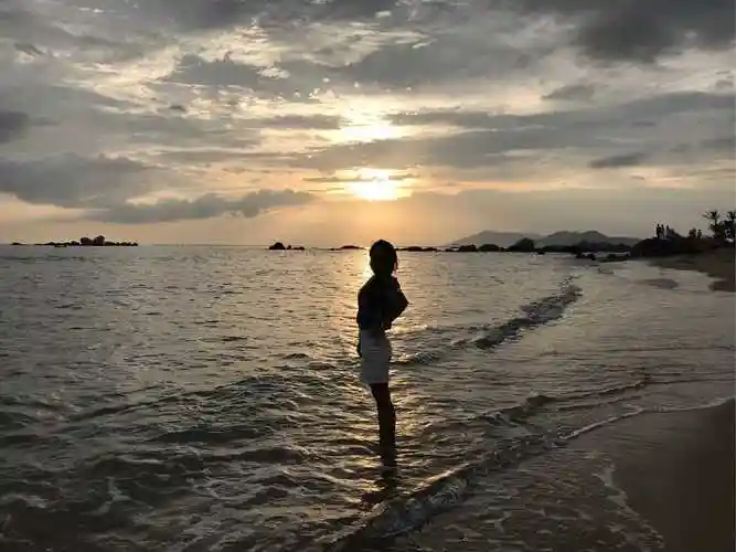 海边太美了回忆那一刻太美了