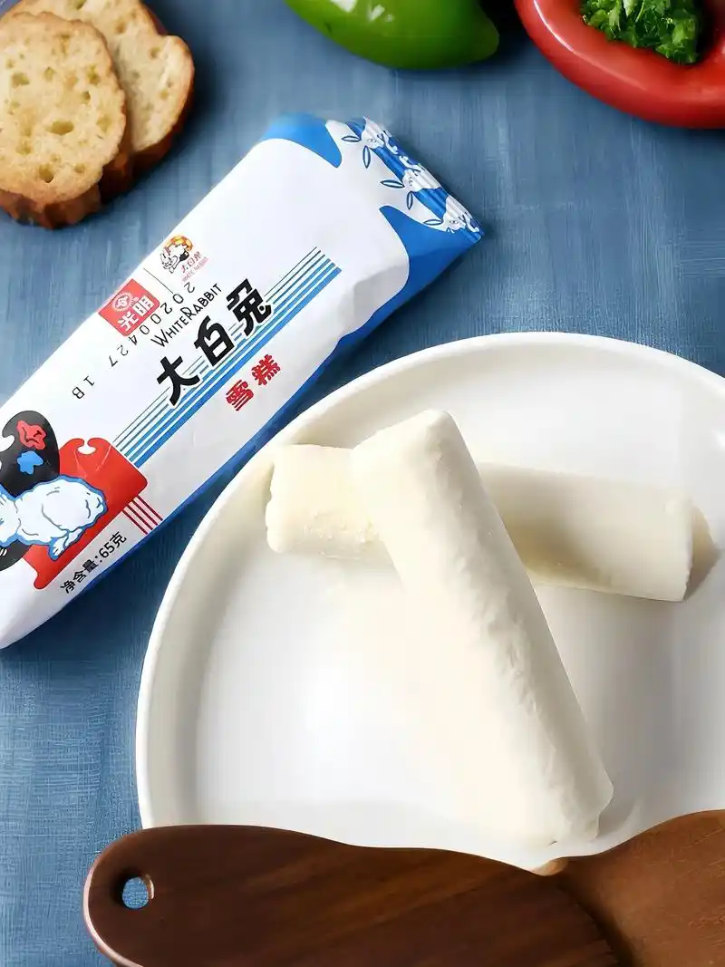 一口回到童年!光明牌大白兔雪糕