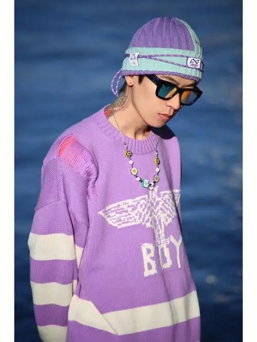 男生春装怎么搭72求求你们试试淡紫色06