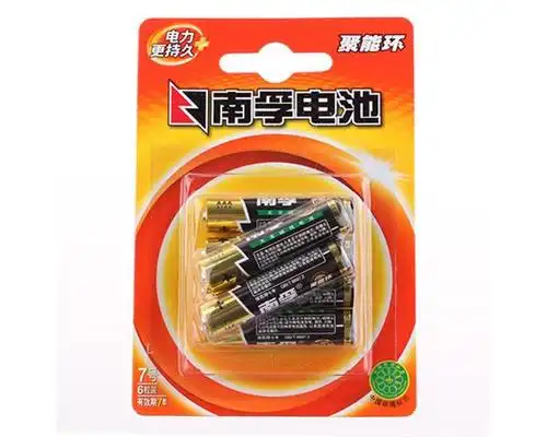 南孚6粒装7号电池