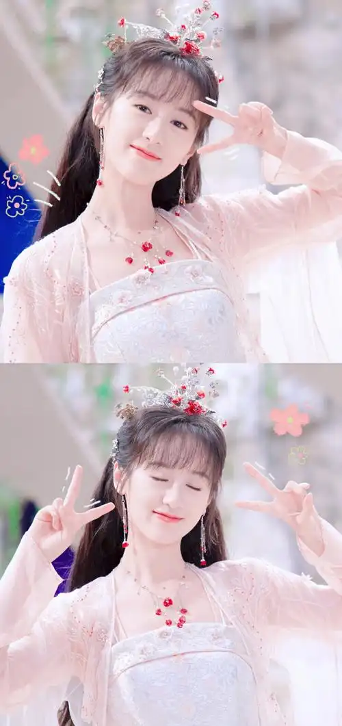 落花时节又逢君·红凝·袁冰妍 图cr初小雪