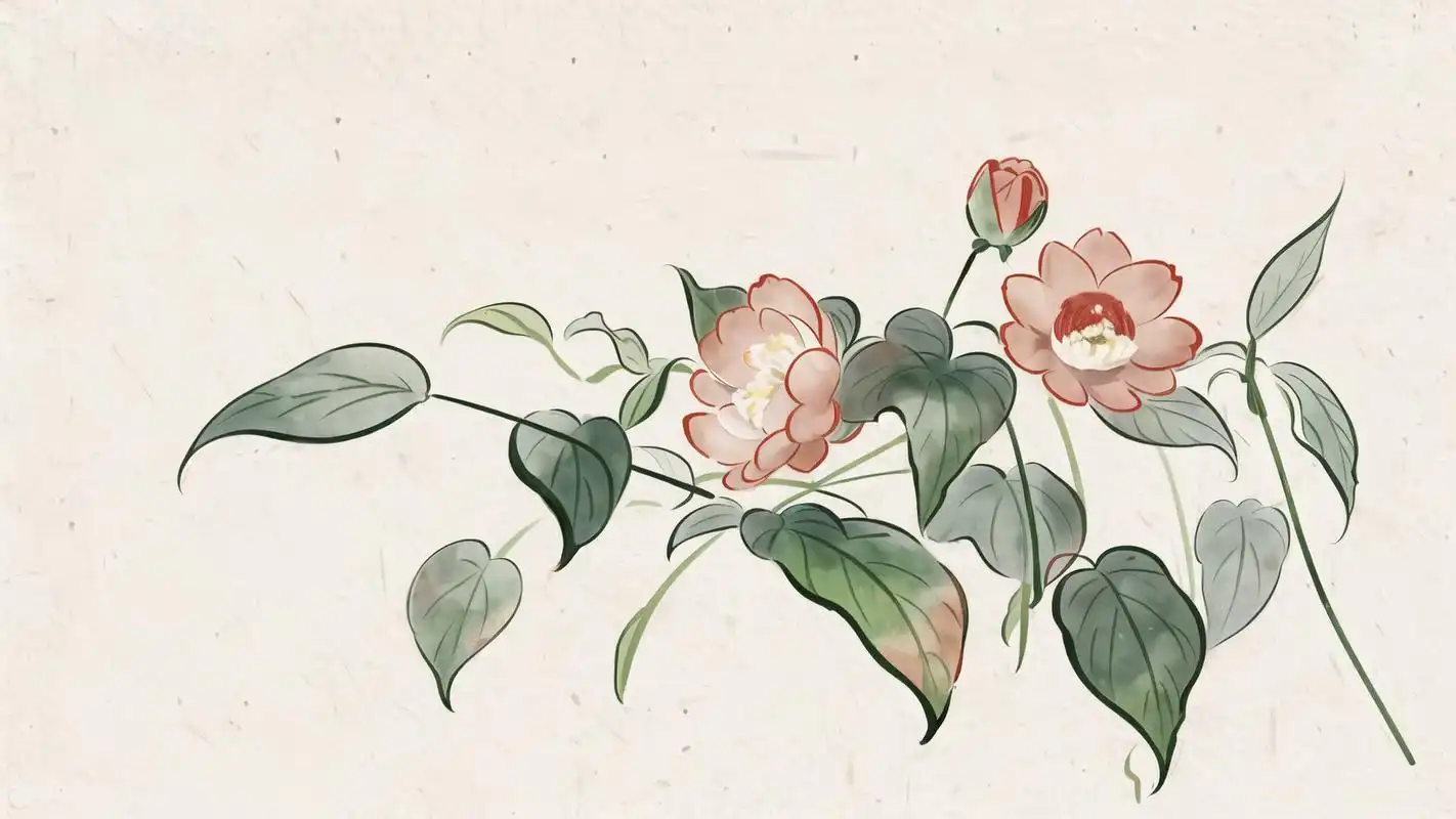 94绝美古风花朵壁纸合集95