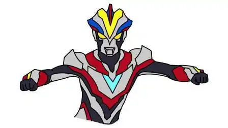 奥特曼的画 奥特曼的画法儿童简笔画